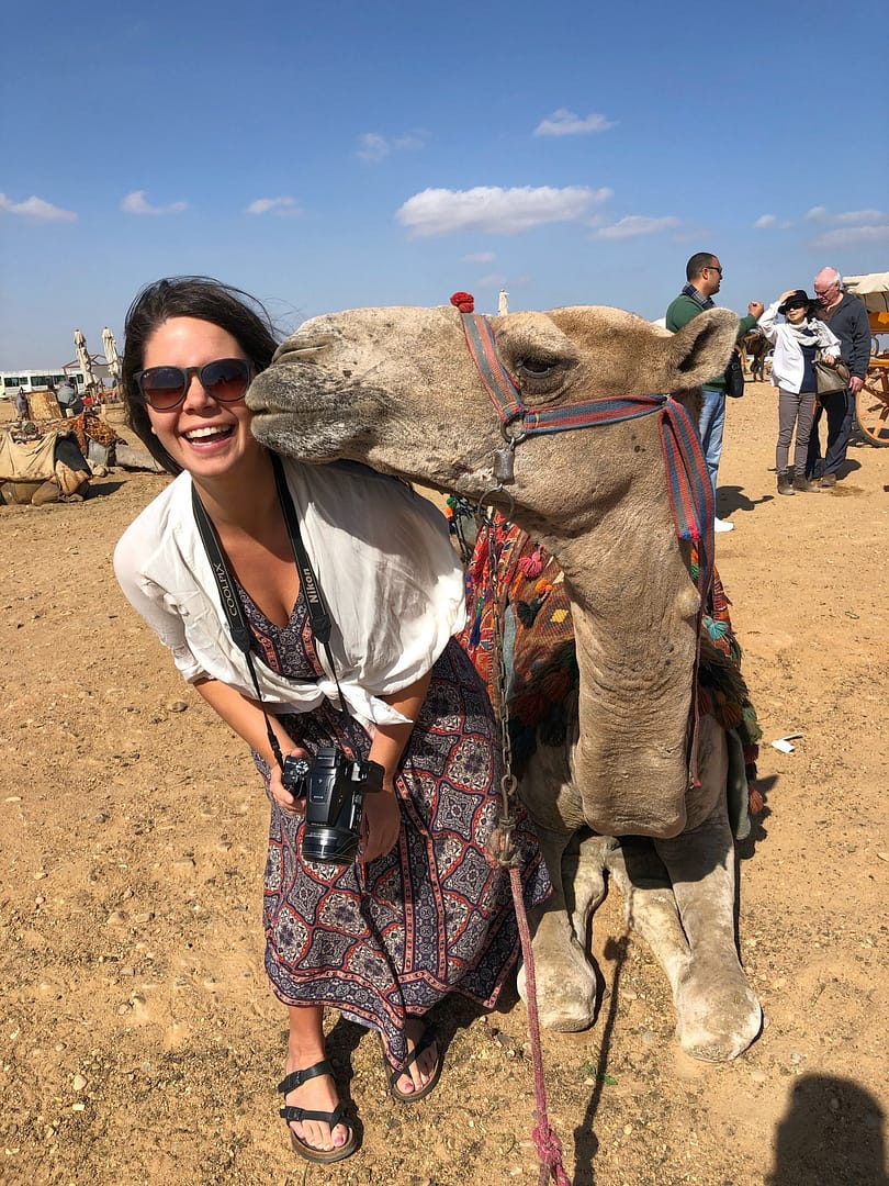 Camel Smooches - Egypt Tour